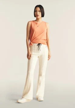 Freddy Canotta Regular Fit con Apertura Laterale-Donna Top E Canotte