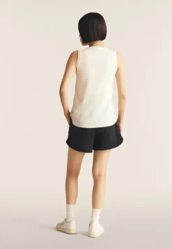 Freddy Canotta regular fit in jersey con inserto paillettes-Donna Top E Canotte