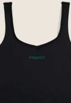 Freddy Canotta sportiva con reggiseno integrato-Donna Padel|Fitness
