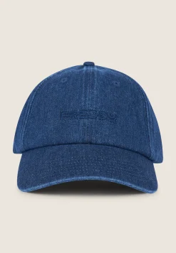 Freddy Cappellino da baseball in denim con ricamo tono su tono-Donna Accessori Sportivi