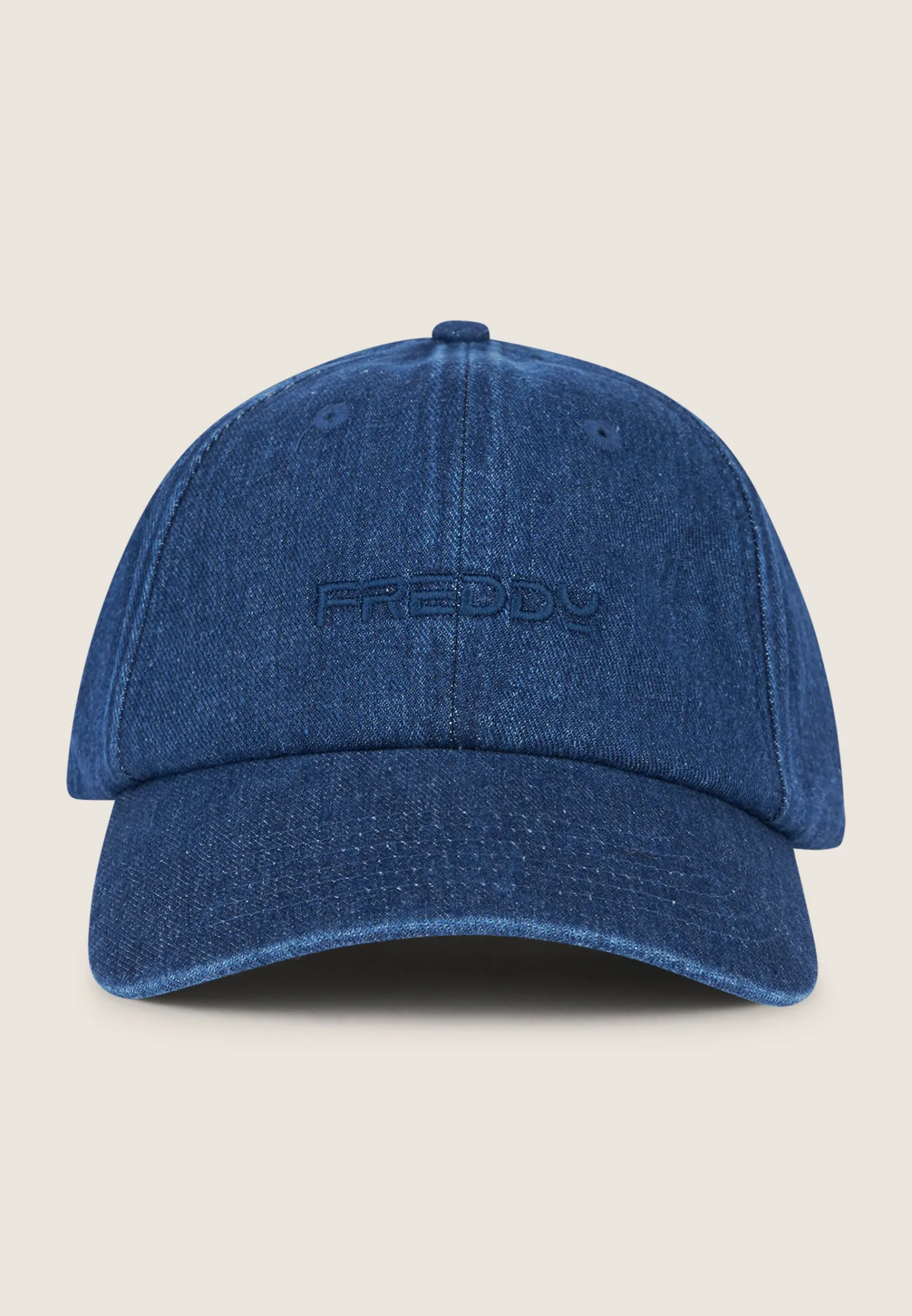Freddy Cappellino da baseball in denim con ricamo tono su tono-Donna Accessori Sportivi