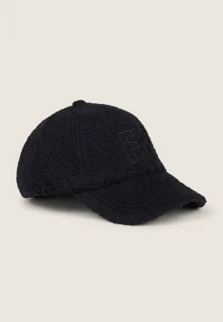 Freddy Cappellino sherpa con maxi ricamo FY tono su tono-Donna Accessori Sportivi