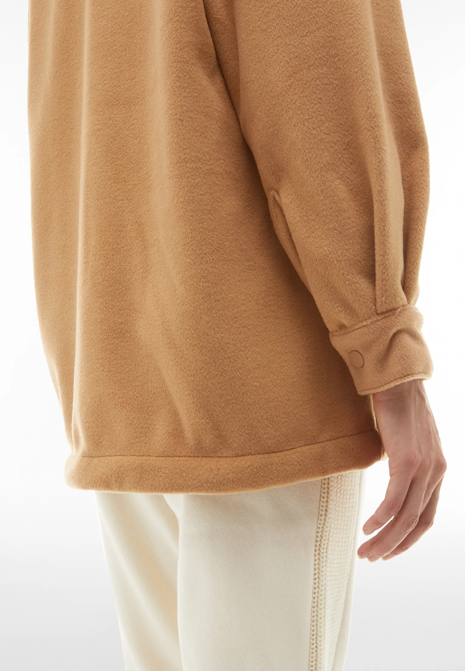 Freddy Cappotto a camicia in viscosa invernale dal fit oversize-Donna Giacche