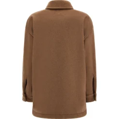 Freddy Cappotto a camicia in viscosa invernale dal fit oversize-Donna Giacche