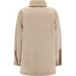 Freddy Cappotto a camicia in viscosa invernale dal fit oversize-Donna Giacche