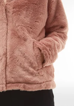 Freddy Cappotto corto monopetto con zip in pelliccia sintetica-Donna Giacche