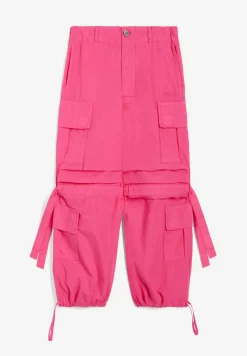 Freddy Cargo pants da bambina in popeline di cotone- Pantaloni Sportivi