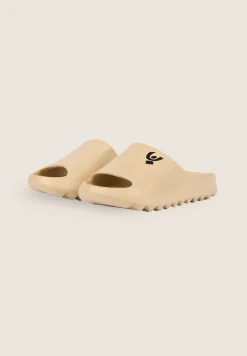 Freddy Ciabatte Slide Donna con Logo a contrasto-Donna Ciabatte