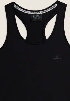 Freddy Completo sportivo in cotone con canotta e bermuda-Uomo Tute Sportive