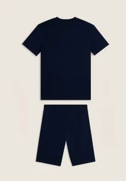 Freddy Completo sportivo in cotone con t-shirt e bermuda-Uomo Tute Sportive