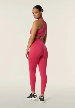 Freddy Completo top e leggings vita alta seamless ice wash-Donna Padel|Pilates
