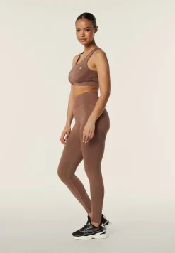 Freddy Completo top e leggings vita alta seamless ice wash-Donna Padel|Pilates