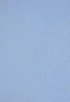 Freddy Crop top in cotone a costine con logo ricamato-Donna Padel|Top E Canotte