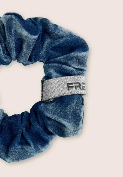 Freddy Elastico in denim effetto used con logo-Donna Accessori Sportivi