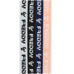 Freddy Fascia elastica da capelli sottile con loghi - Pack 4 pezzi-Donna Accessori Sportivi