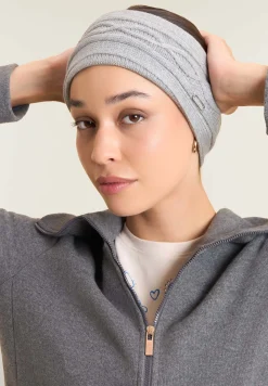 Freddy Fascia per capelli invernale con lavorazione a treccia-Donna Accessori Sportivi