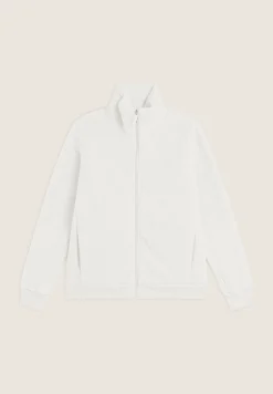 Freddy Felpa donnacon zip e collo alto in tessuto teddy-Donna Felpe