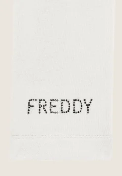 Freddy Felpa Collo Alto con busto in velluto e coulisse sul fondo-Donna Felpe