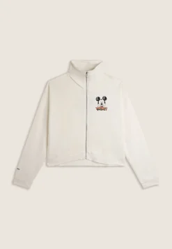 Freddy Felpa collo alto e zip comfort fit Mickey Mouse-Donna Felpe