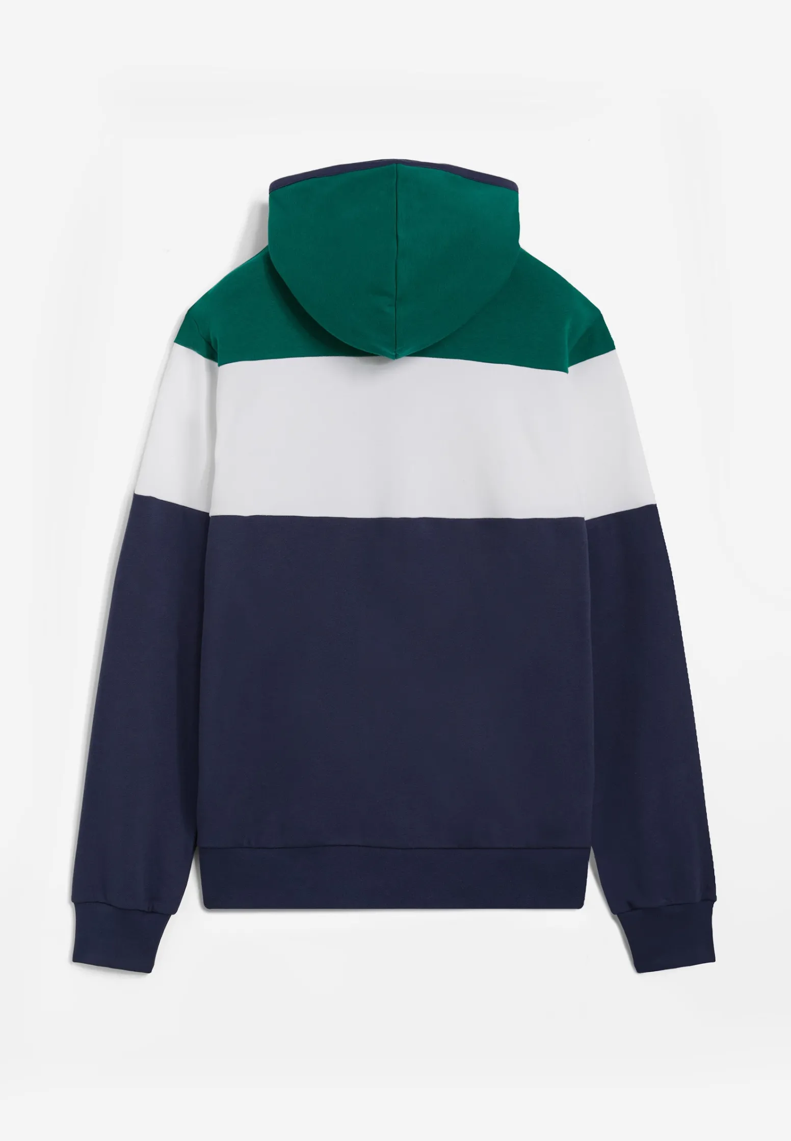 Freddy Felpa color block da uomo con zip e cappuccio-Uomo Felpe