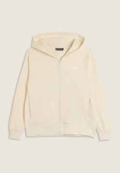 Freddy Felpa comfort fit con zip e cappuccio in french terry-Donna Felpe