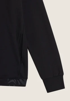 Freddy Felpa comfort fit con zip e cappuccio decorato da stampa-Donna Pilates|Ginnastica