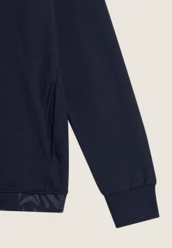 Freddy Felpa comfort fit con zip e cappuccio decorato da stampa-Donna Pilates|Ginnastica