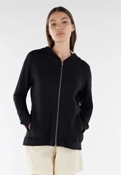 Freddy Felpa comfort interno cappuccio e polsini in toni beige-Donna Felpe