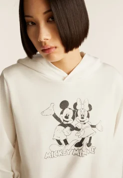 Freddy Felpa con cappuccio comfort fit Mickey & Minnie-Donna Felpe