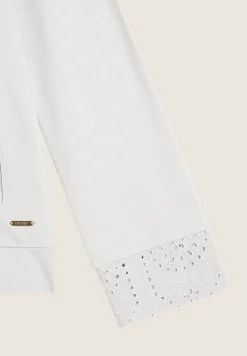 Freddy Felpa con cappuccio ricamato e zip-Donna Felpe