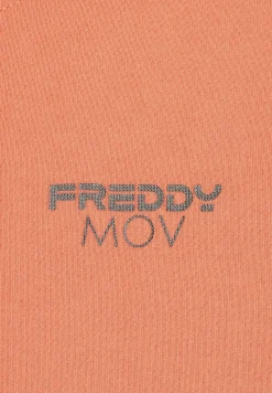 Freddy Felpa con Zip e Cappuccio Fantasia Zebrata-Donna Felpe