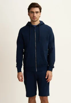 Freddy Felpa con zip e Cappuccio con Interno Camouflage-Uomo Felpe