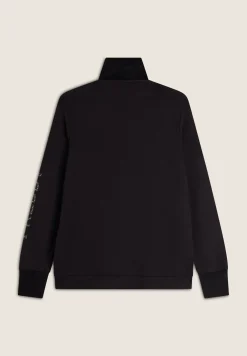 Freddy Felpa con Zip e Collo Alto in velluto con Logo in Strass-Donna Ginnastica|Felpe