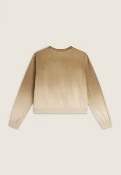 Freddy Felpa corta comfort fit in jersey dégradé-Donna Felpe