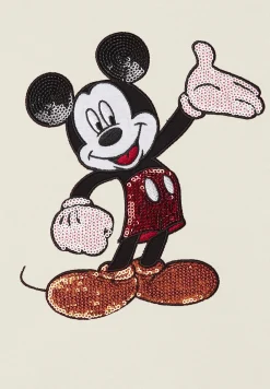 Freddy Felpa cropped comfort fit con ricamo Mickey Mouse-Donna Felpe