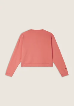 Freddy Felpa cropped comfort fit con ricamo Mickey Mouse-Donna Felpe