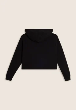 Freddy Felpa cropped con cappuccio in 100% cotone-Donna Felpe
