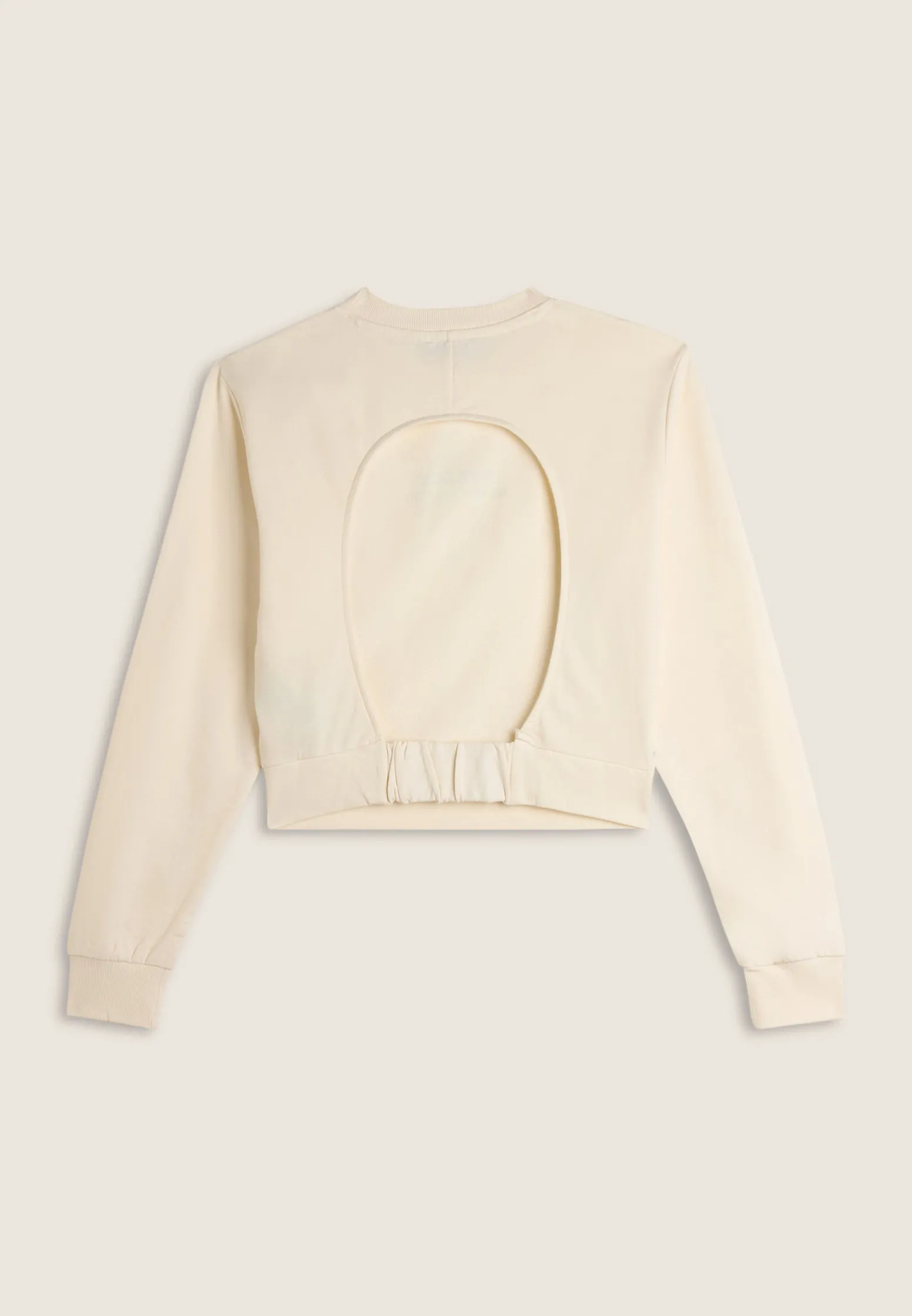 Freddy Felpa cropped con dettaglio cut out sulla schiena-Donna Felpe