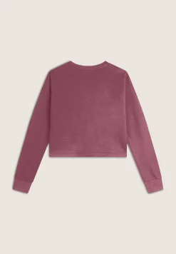 Freddy Felpa Cropped con Logo Multicolore-Donna Felpe