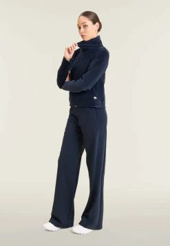 Freddy Felpa cropped in ciniglia con zip e collo alto-Donna Felpe