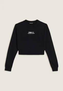 Freddy Felpa cropped in french terry con schiena cut out-Donna Felpe