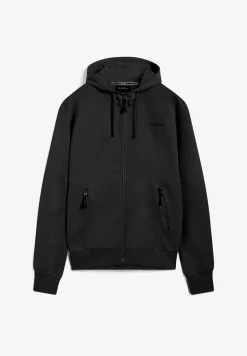 Freddy Felpa da uomo in cotone con cappuccio e chiusura full zip-Uomo Felpe
