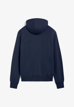 Freddy Felpa da uomo in cotone con cappuccio e chiusura full zip-Uomo Felpe
