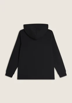 Freddy Felpa donna comfort con zip e cappuccio e maniche a trecce-Donna Felpe
