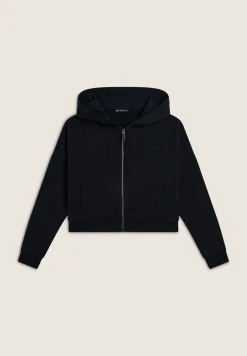 Freddy Felpa donna comfort fit con zip e cappuccio-Donna Felpe