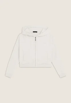 Freddy Felpa donna comfort fit con zip e cappuccio-Donna Felpe