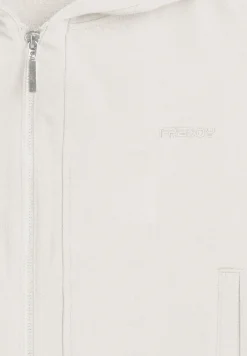 Freddy Felpa donna comfort fit con zip e cappuccio-Donna Felpe