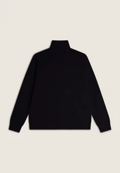 Freddy Felpa donna comfort fit zip e collo alto con interno floreale-Donna Ginnastica|Felpe