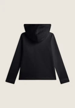 Freddy Felpa donna con cappuccio in tessuto teddy e chiusura zip-Donna Felpe|Ginnastica