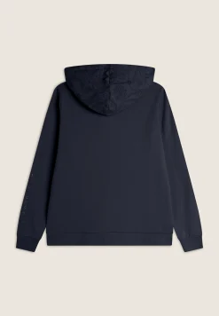 Freddy Felpa donna con cappuccio fantasia paisley e chiusura zip-Donna Ginnastica|Felpe